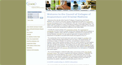 Desktop Screenshot of ccaom.org