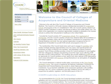 Tablet Screenshot of ccaom.org